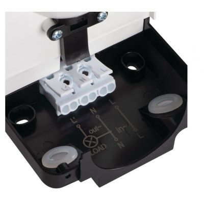 Czujnik ruchu PIR SENSQUARE IP54 220-240 AC czarny 26823 KANLUX (26823)